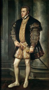 Espanjalaisen Philip II:n muotokuva, n. 1550